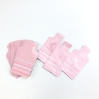 OEM Custom Pink Logo Size Resealable With Transparent Window For Dry Fruit Nuts Packaging Pouch