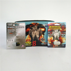 Custom Printed Blister Card Packaging Black Panther 3D Card for Capsule with Box