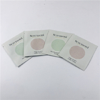 Custom Printed Small Three Side Sealed Packaging Bags with Zipper Small Sachets for Tea Packaging