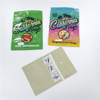 3.5g 1oz Smell Proof Edible Cookie Custom Plastic Pouches For Food Packaging