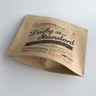 Aluminum Foil  Brown Kraft Paper Stand Up Pouch Dried Food