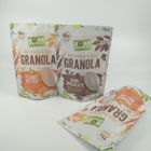  Stand Up Aluminum Foil Resealable Pouches Recyclable Food Packaging