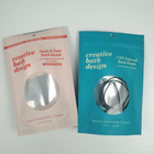 Smell Proof  Aluminum Foil Mylar Resealable Stand Up Pouches With Window
