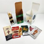 Custom Grabba Leaf Cigar Wrap Packaging Paper Box Cigarillo wraps papel weed bud cajas boxes with plast