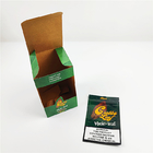 custom printed aluminum foil natural grabba leaf Cap Display packaging boxes for hats cigar Packaging Box