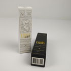 Custom Logo Printed Rectangular Glossy Foldable Cosmetic Paper Packaging Box For Perfume Essence Serum Skin Care Bottles
