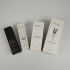 Printed Paper Packaging Box Cream Paper Cosmetics Packaging Boxes With Stamping 60ml 30ml Makeup Skincare Paper Box