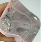 Bags With Clear Wholesale Smell Proof Food Storage Aluminum Resealable Mylar Bags Foil Stand Up Pouch With Clear Window