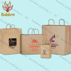 Reycled Handmade Paper Shopping Bag Custom Luxury Printed Delicate