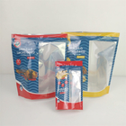 MOPP Plastic Stand Pouch Sachet Packaging Transparent Window CMYK Pantone