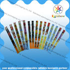 PVC / PET Shrink Wrap Sleeves With Customized Printing For Pen / Pencil