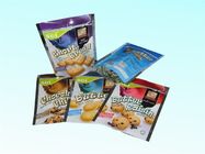 Flat / Stand up Foil Bag Packaging PPET / AL / PE for Snack Packaging