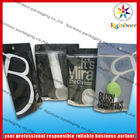 Stand Up Cosmetic Packaging Bag Colorful Printing With k