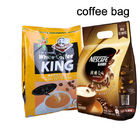 Recyclable Coffee Packaging Pouches Custom Printing With Handle Hole