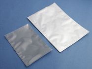 Plain Silver Three Side Seal Aluminium Foil Pouch Small for Electronic Products