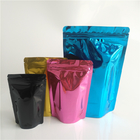 Customized Edible Mylar Plastic Pouches Packaging Ziplock Stand Up Pouch For Food