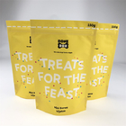 CMYK Pet Food Packaging Aluminum Foil Bag Stand Up With Zipper