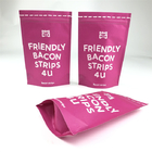 Stand Up Zipper Plastic Pouches Packaging For Pet Food
