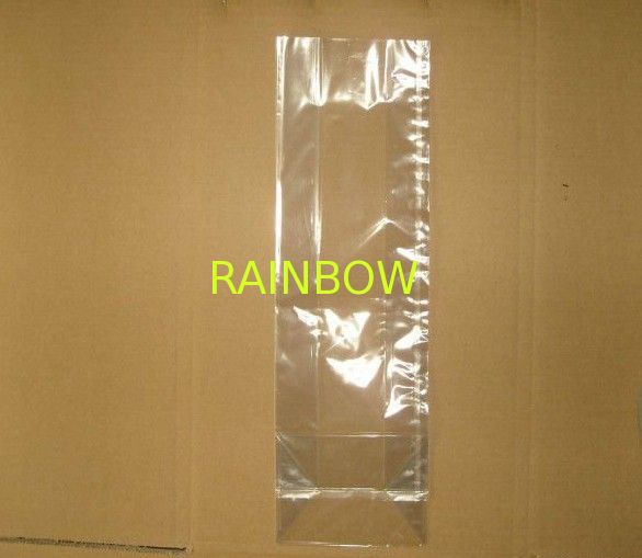 Transparent Box Bottom OPP Bag Square Bottom Plastic Pouches Packaging For Food