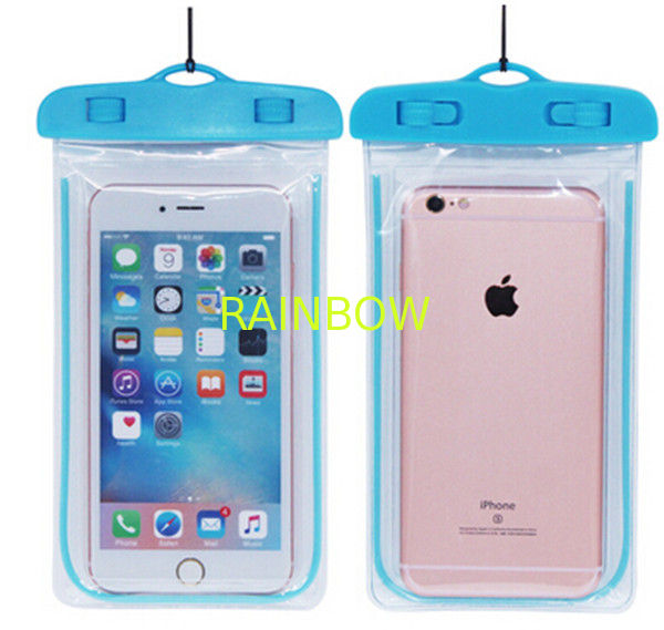 Custom Plastic Pouches Packaging PVC Waterproof Phone Pouch Bag