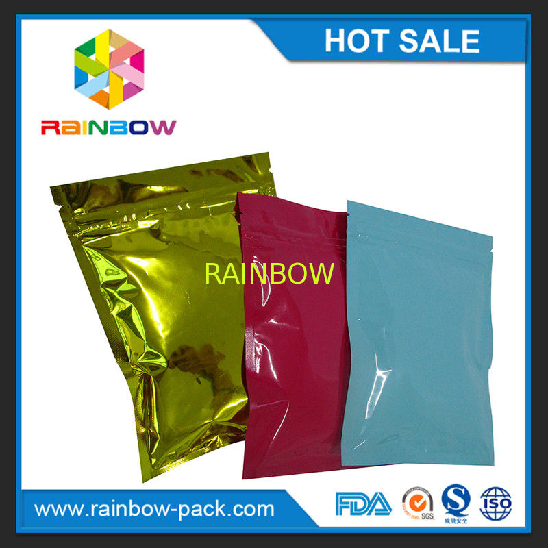 Custom printed foil laminated mini k mylar bag for medicine pills