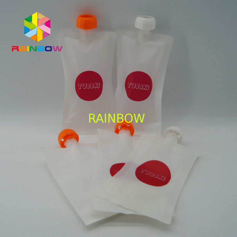 Squeeze Refillable Plastic Packaging Baby Food Pouch /Reusable Spout Pouch Food Bag for Baby