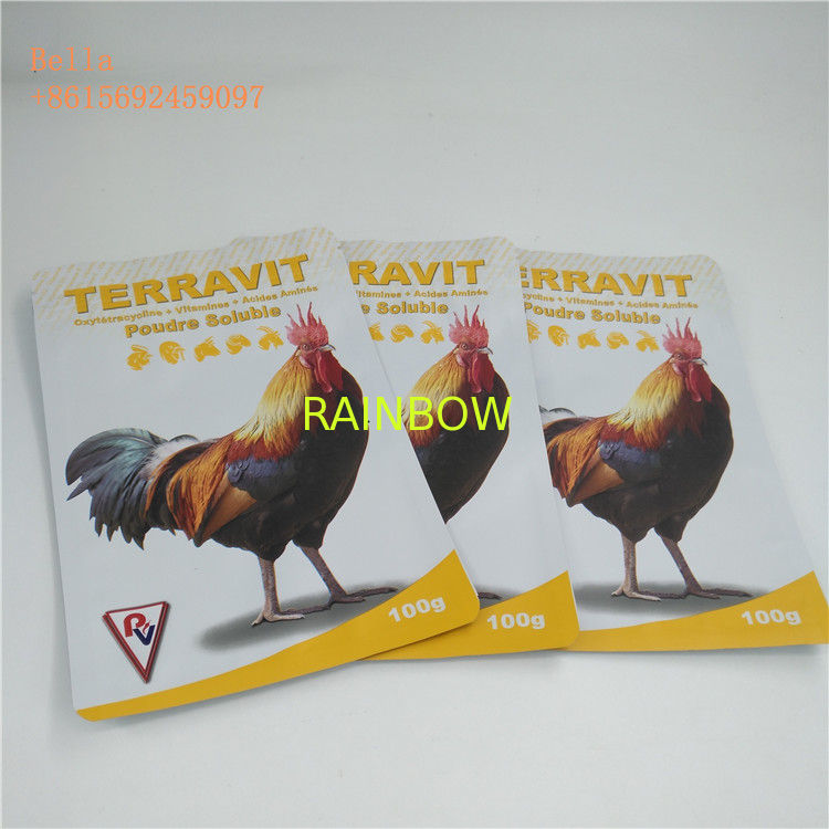 Recyclable Plastic Pet Food Pouch Customized Thickness With Logo Printing