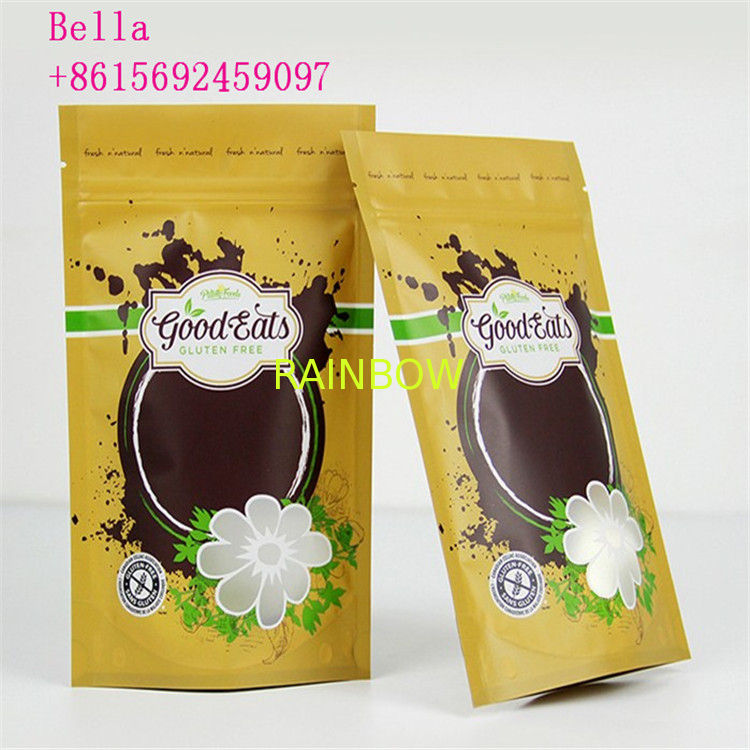 Snack / Dried Food Plastic Food Packaging With Customization Printed Logo
