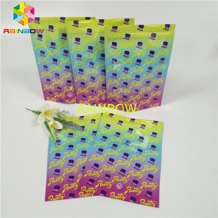 Zipper Foil Packaging Bags Runtz Weed Cookies Runtz Jungle Boys Plastic