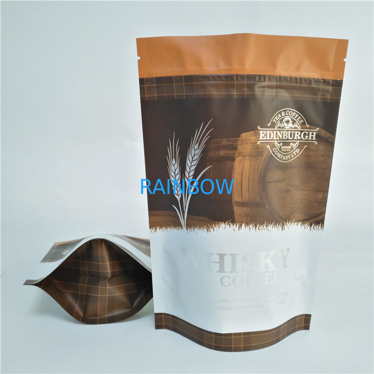 Stand Up Plastic Pouches Packaging Moisture Proof Gravnre Printing For Body Scrub