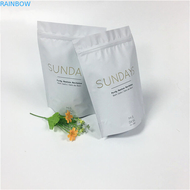 Stand Up Packaging Bags for Bath Salts Body Scrub Packaging Bags
