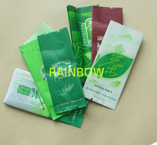 Coffee / Tea Foil Bag Packaging Colored with CMRK or Pantone Printing