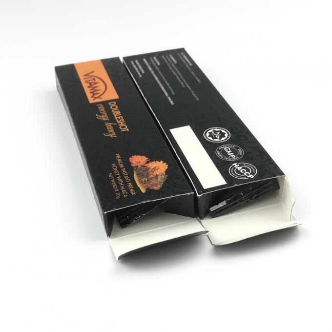 Wholesale Custom Black Color Packaging 22g Sachet Weight Sweet Honey ...