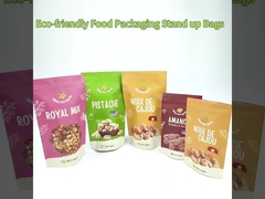 CYMK PET Food Packaging Films OPP AL Biodegradable PLA Kraft Paper Bag