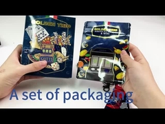 Custom Printed 3.5g 7g Mylar Zipper Bag