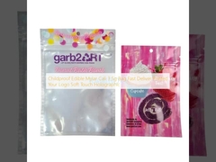  Childproof Edible Mylar Cali 3.5g Bag Fast Deliver Printed Your Logo Soft Touch Holographic