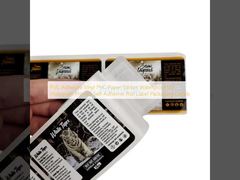  PVC Adhesive Vinyl PVC Paper Sticker Waterproof UV Hologram Printed Self-Adhesive Roll Label Packaging Labels