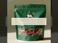 Custom Biodegradable Animal Feed Food Packaging Mylar Bags Side Gusset Pouch Dog Cat Pet Food Zipper Bag with Valve