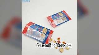 Custom Food Pouches Gravure Digital Print