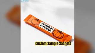 Custom Cosmetic Sachets Heat Seal Eco Friendly Packaging