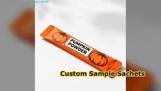 Custom Cosmetic Sample Sachets Eco Friendly Packaging