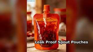 Spout Pouch Packaging For Cosmetics & Beverages