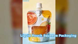 Liquid Pouch Spout Packaging for Cosmetics & Drinks