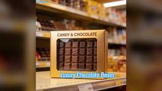 Custom Chocolate Boxes Premium Embossed Packaging