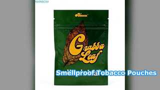 Smellproof Tobacco Pouches Custom Printed