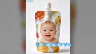 Leakproof Spout Pouch Food Grade Juice Baby Food Bag