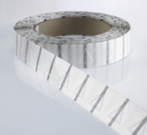 Recyclable Clear Triangle Shrink Sleeve Labels Tactile Warning For Blindman / Stickers