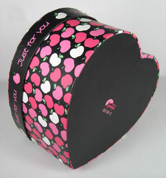 Colorful Heart Shape Paper Box Packaging Apply To Valentine ’s Day Gift