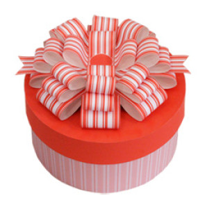 Paper Cylinder - Shaped Gift Box Packaging Pink For Birthday Cake