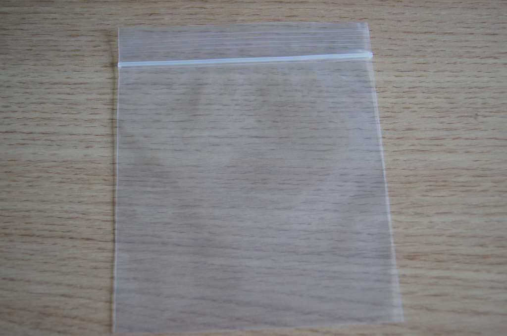 PE Clear Grip Seal Bags With Top Zipper For Food Packaging